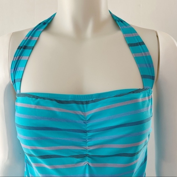 Prego Striped One Piece Maternity Bathing Suit NWT Size Small - Picture 2 of 13